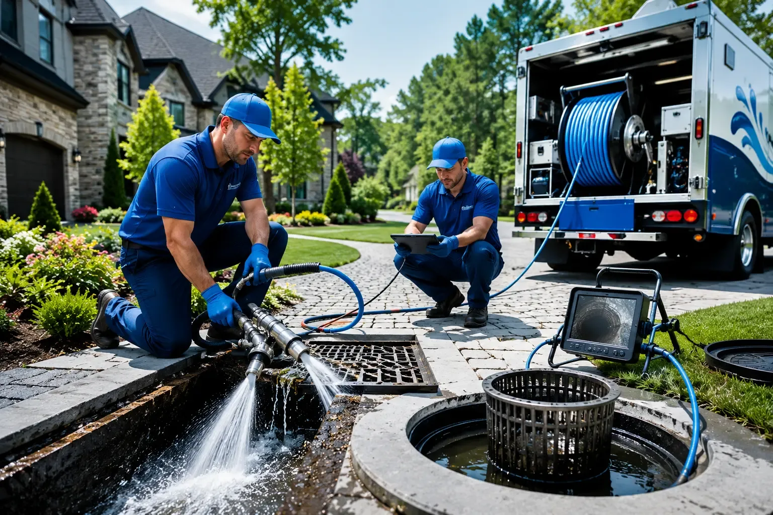 Local outdoor drain cleaning professionals in Hunter, NY